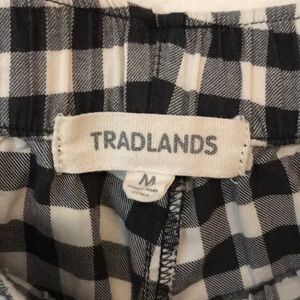 Tradlands The Sleep Pant Black Gingham